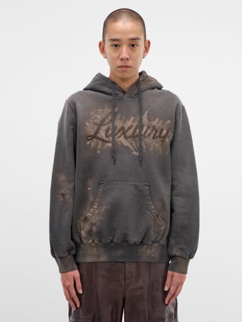 doublet Black Faded Dirty Luxury Hoodie