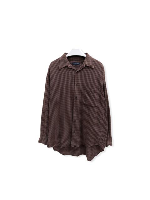 Other Designers Vintage - Vintage Arnie Rogan Plaid tartan Flannel Shirt 👕