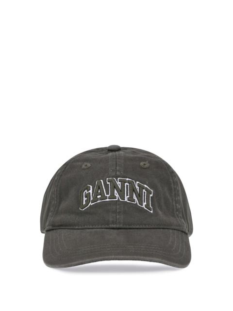 GANNI Ganni Women Logo Baseball Cap