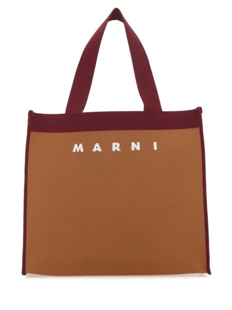 Marni Marni Women Two-Tone Fabric Medium Shopping Bag