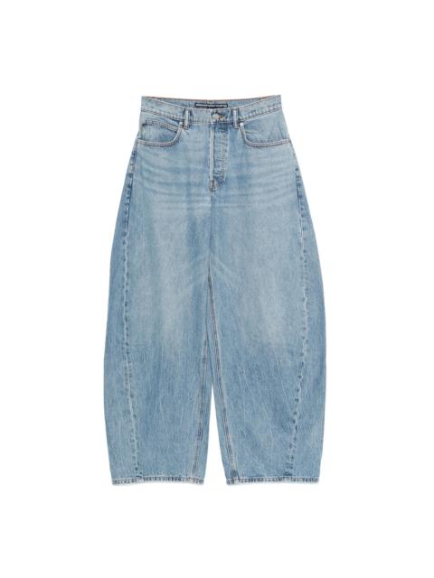 Alexander Wang Crystal Hotfix Blow Up Jeans