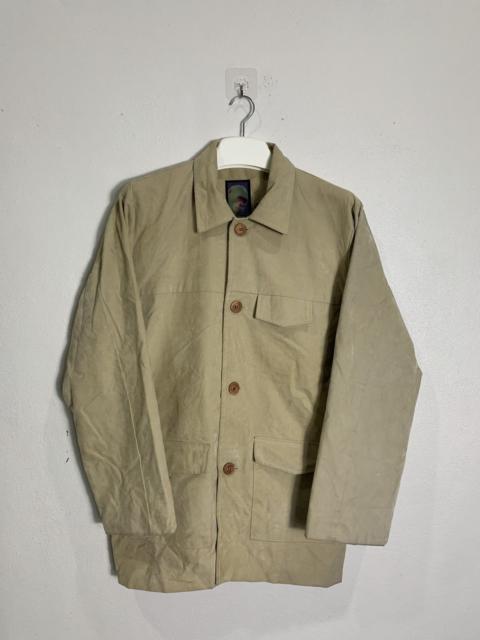 Other Designers Vintage - 🔥MASTERPIECE🔥VTG 1990’s XLARGE Semi velvet Chore jacket