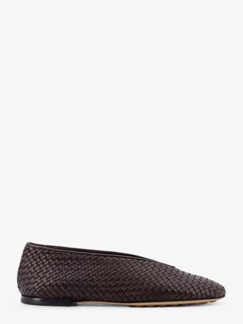 Bottega Veneta Bottega Veneta Women Rosa Woven Leather Ballerinas