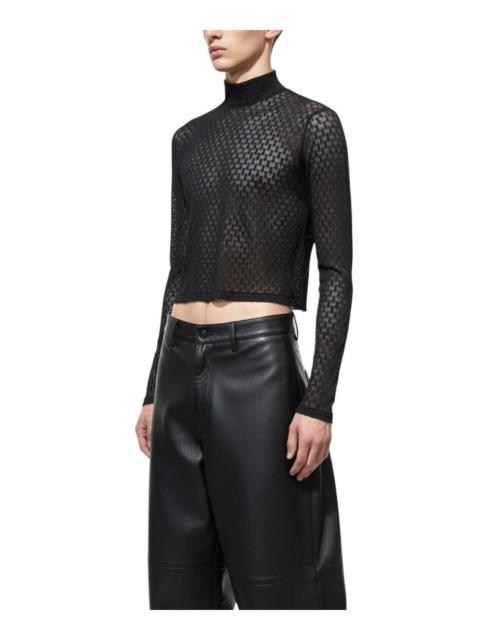 Other Designers If Six Was Nine - Jean Paul Gaultier Style See Through Mesh