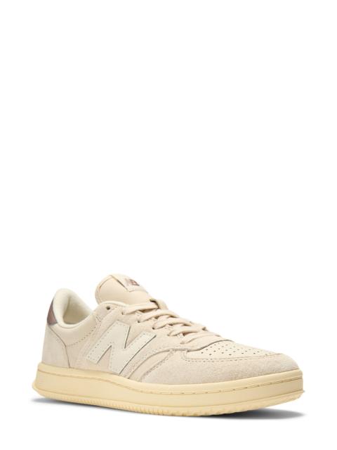 New Balance New Balance T500 Tennis Sneaker in Bisque/Linen at Nordstrom