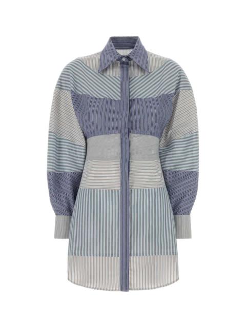 Moschino Moschino Women Embroidered Poplin Shirt Dress