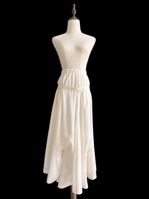 Comme Des Garçons Comme Des Garcons 94SS Deconstructed Asymmetric Off-White Skirt