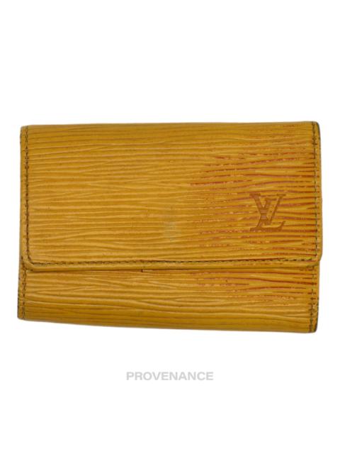 Louis Vuitton Louis Vuitton 6 Key Holder - Tassil Yellow Epi Leather