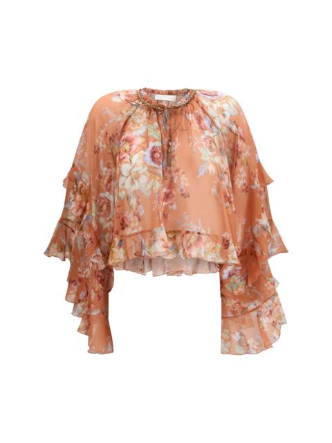 Zimmermann Zimmermann Ruffle Blouse