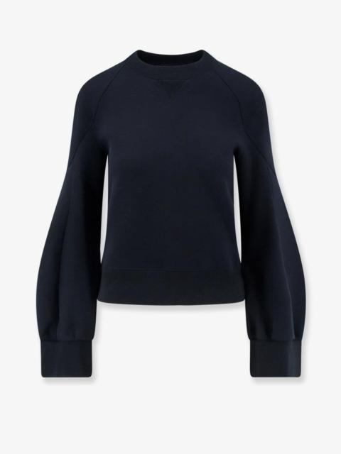 sacai Sacai Women Sponge Sweat Cotton Blend Sweater