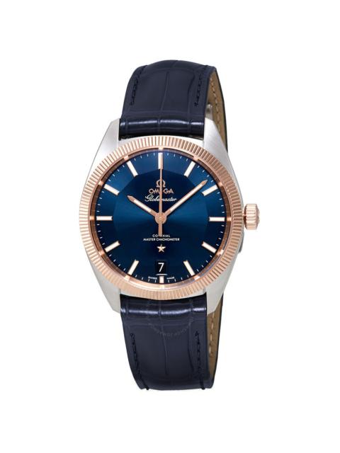 OMEGA Omega Constellation Automatic Blue Dial Blue Leather Men's Watch 130.23.39.21.03.001