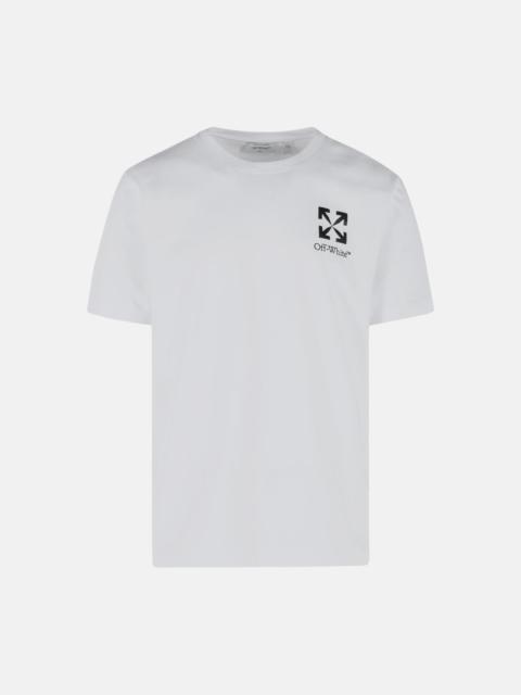 Off-White 'SMALL ARROW' WHITE COTTON T-SHIRT