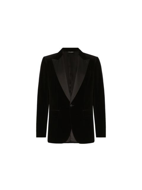 Dolce & Gabbana Dolce & Gabbana Tuxedo Velvet Jacket Men