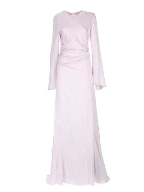 Alexander McQueen Alexander Mcqueen Women Long Dress With Drape