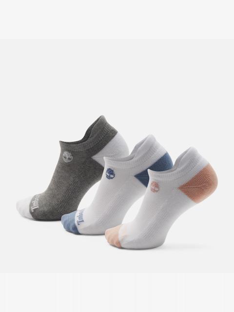 Timberland Women's Sagamore 3-Pack No-Show Sock