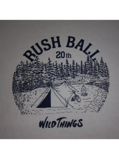 Other Designers Japanese Brand - Rush Ball 2018 x Wild Things tshirt