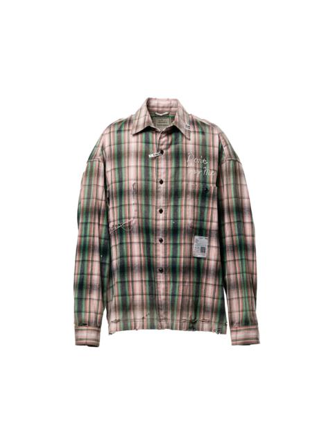 Maison MIHARAYASUHIRO Maison Mihara Yasuhiro Pink Shirts Men