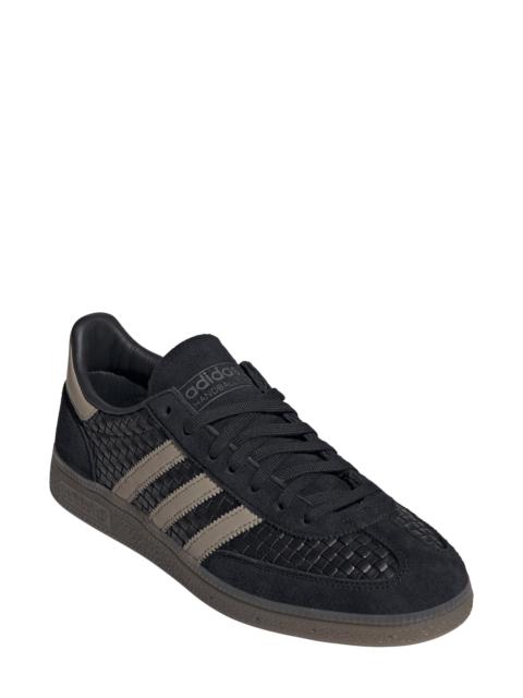 adidas adidas Gender Inclusive Handball Spezial Sneaker in Core Black/Trace Khaki/Gum5 at Nordstrom