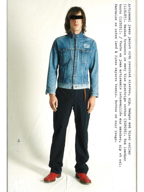 Maison Margiela Maison Margiela S/S’02 Anatomical Pinstripe Washed Pants