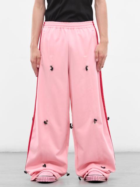 KIDILL Pink Bungee Striped Track Pants