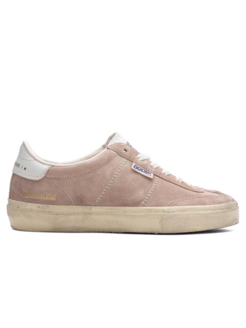 Golden Goose WOMEN'S SOUL-STAR SUEDE UPPER - POWDER PINK/MILK