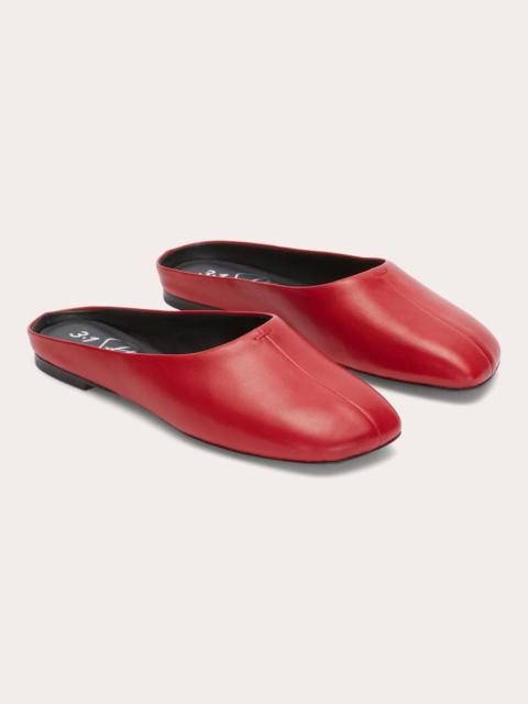 3.1 Phillip Lim ID Leather Flat Mule