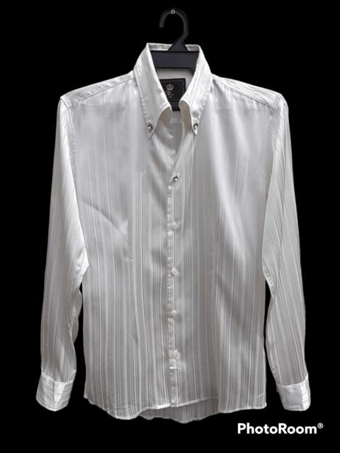 Other Designers Archival Clothing - Murder Licence White Stripe Shirt