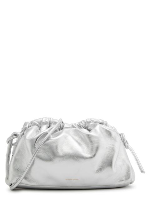 Mansur Gavriel Mansur Gavriel Cloud Mini Metallic Leather Clutch