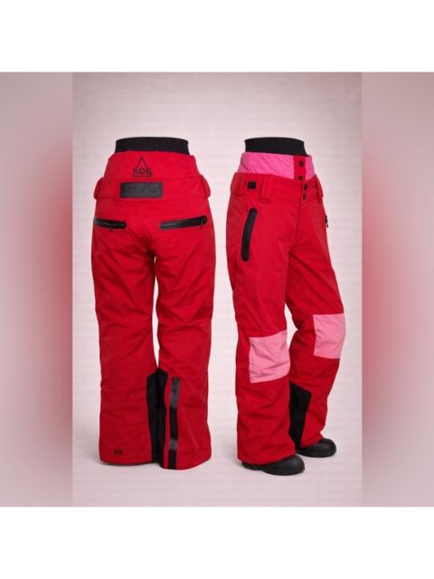 Other Designers SOS - Women's Red and Pink Snow Pants