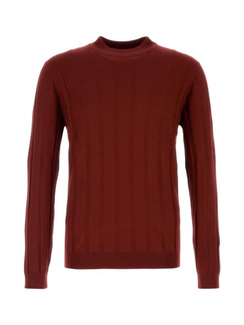 Brunello Cucinelli Tiziano red cashmere blend sweater