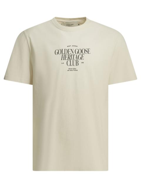 Golden Goose Golden Goose Journey Crew-neck T-shirt White