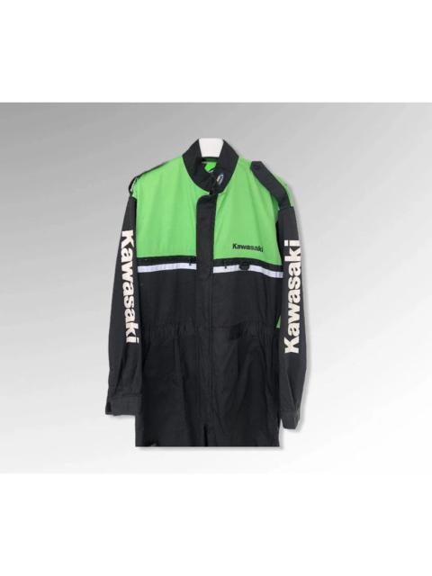Other Designers Vintage Kawasaki Big Logo Motorsport Workers Overall