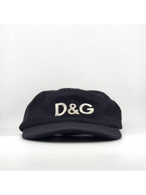 Dolce & Gabbana 90s Dolce & Gabbana Wool Hat D&G Embroidered Logo Cap