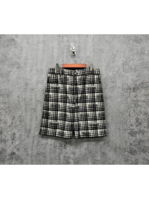 Louis Vuitton Louis Vuitton LV full-embroidered logo denim shorts