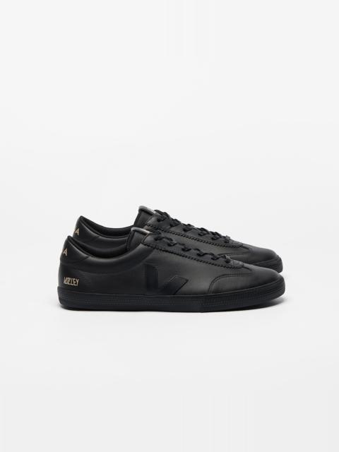 VEJA VOLLEY SIGNATURE LEATHER FULL BLACK