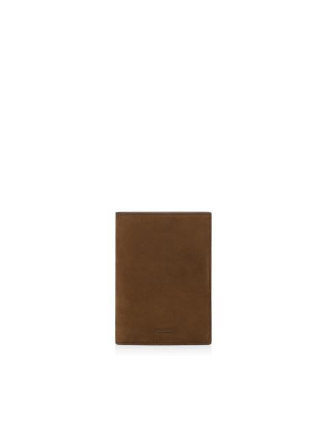 TOM FORD NUBUCK T LINE PASSPORT HOLDER