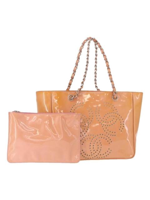 CHANEL Patent leather tote