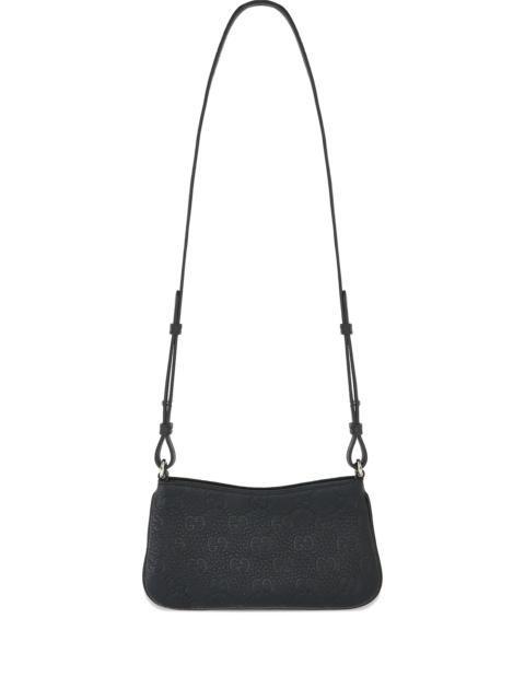 GUCCI Gucci GG Motif Leather Shoulder Bag