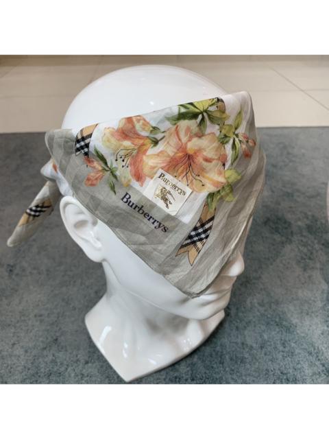 Other Designers Vintage Burberrys Handkerchief Neckerchief Bandana