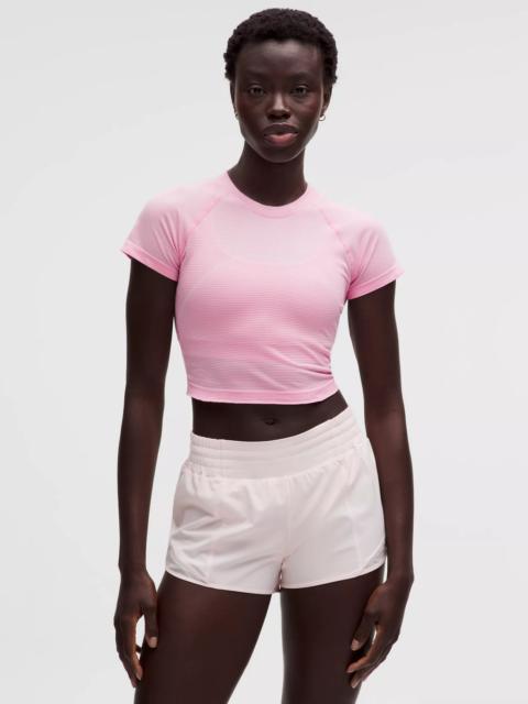 lululemon Swiftly Tech Cropped Short-Sleeve Shirt 2.0