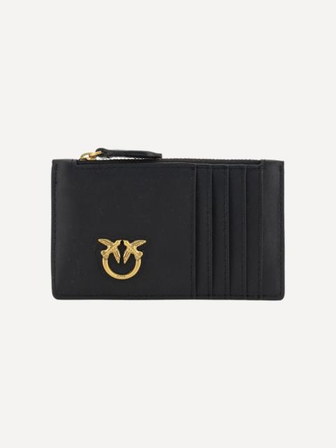 PINKO Leather Card Holder
