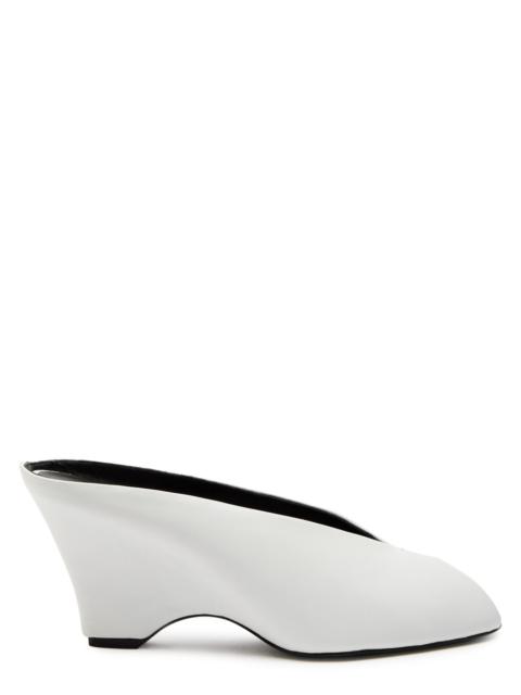 KHAITE Khaite Cloak 75 Leather Mule