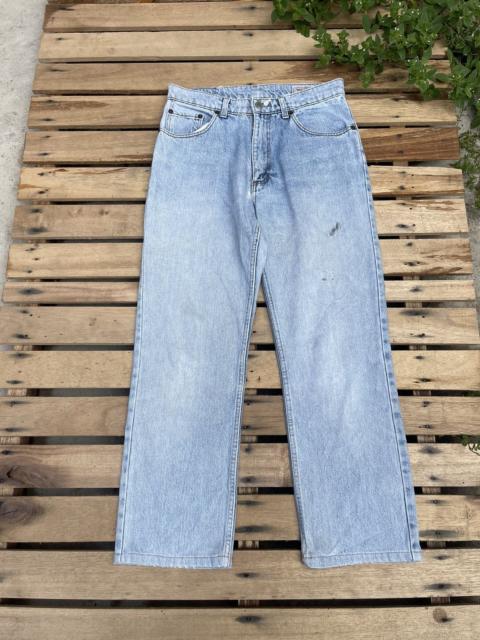 Other Designers Vintage × Wrangler - 90s Wrangler Distressed Faded Denim Jeans