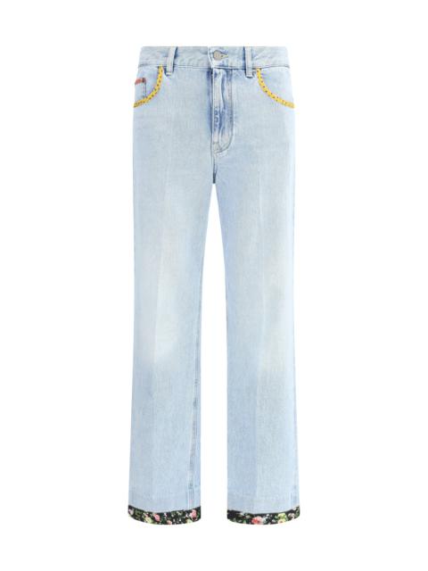 Valentino Valentino Jeans With Chex Valentino Detail