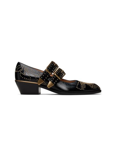 Chloé Black Susanna Heels
