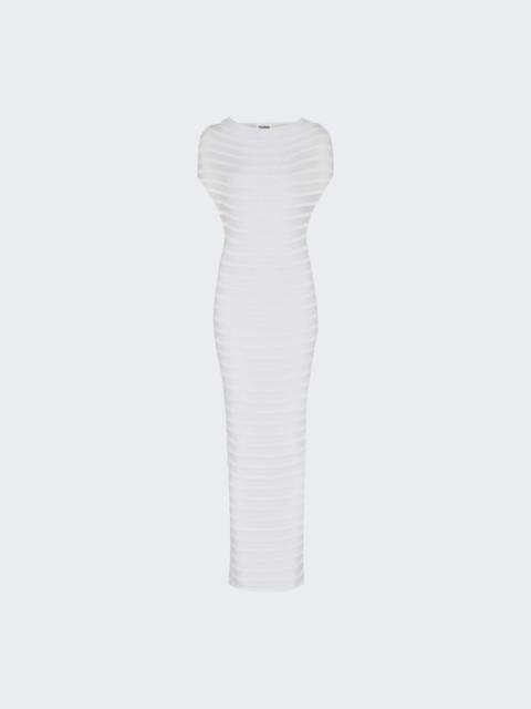Jean Paul Gaultier Mariniere Striped Dress White