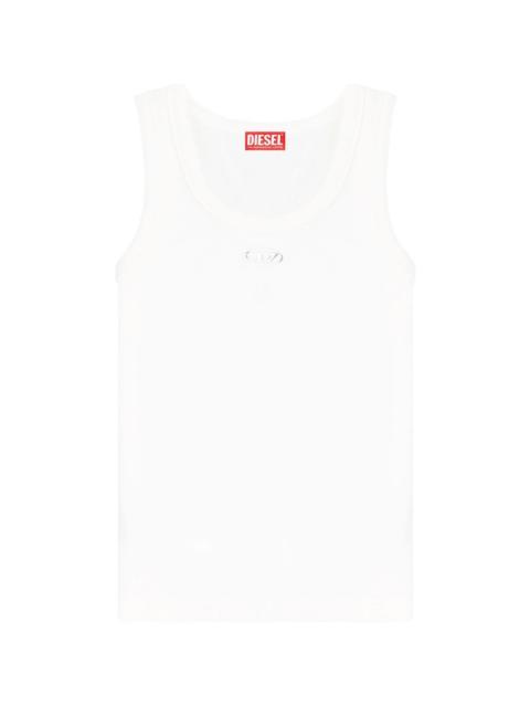 Diesel Logo cotton tank top