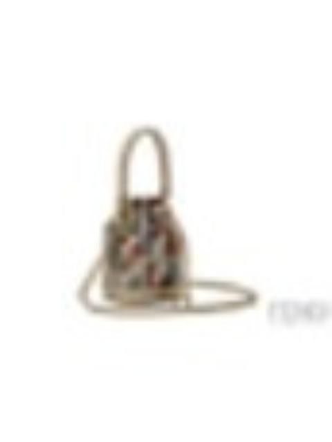 FENDI Fendi Women Mini Mon Tresor Canvas Embroidered