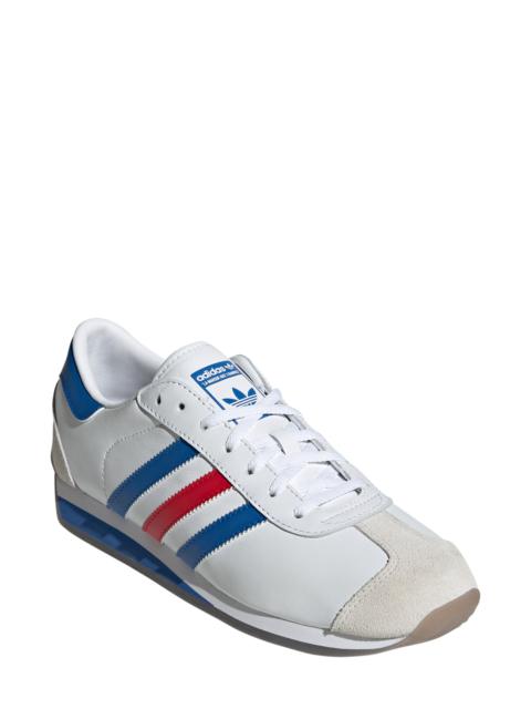 adidas adidas Country II Sneaker in White/better Scarlet/blue at Nordstrom