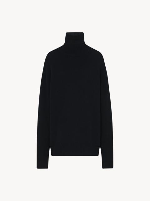 The Row Stepny Top in Wool and Cashmere